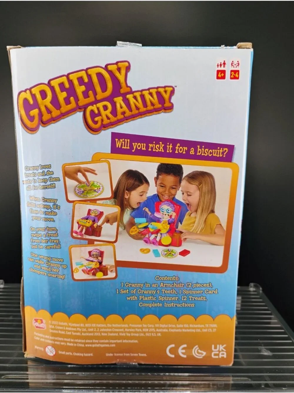 Greedy Granny Board Game By Goliath For Ages 4+ Fun Family Game